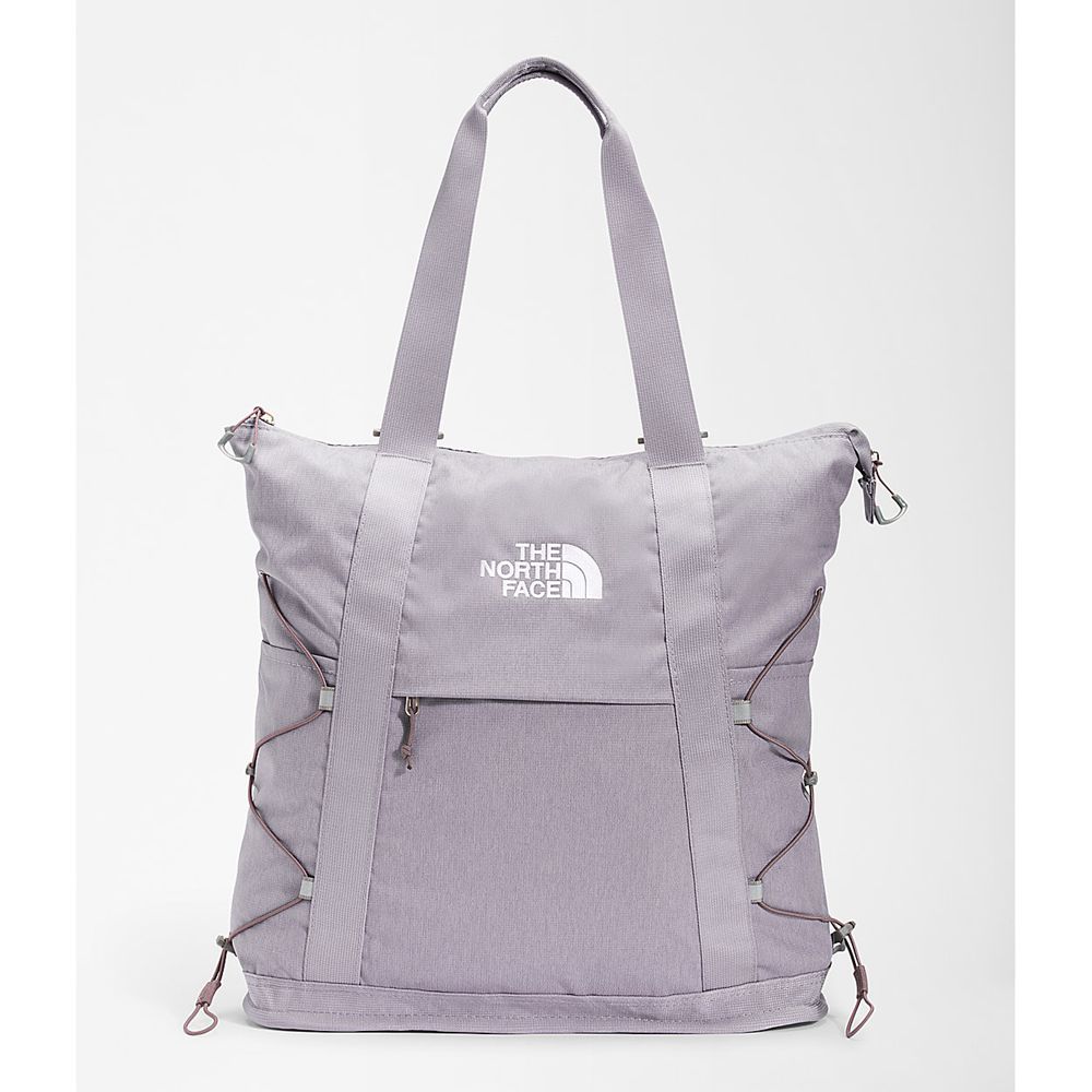 The North Face Tote Bag Womens Australia - The North Face Borealis Grey / Dark Purple (CLK-871536)